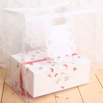 피크닉앤패키지 크리스마스 선물포장용품 산타 루돌프 비닐봉투 포장지, 61_도일리PP쇼핑백, 1개