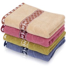 씨엠타올 하트 타올 수건 타월 답례품 행사용 기념품 세트선물용, 백색, 10매