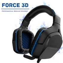 포스3D 프로페셔널 게이밍헤드셋(PS4 PC 진동지원)/헤드폰/PC게임/조이트론, 포스3D 프로페셔널 게이밍헤드셋