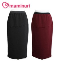 마더라이크 M.기모슬림롱스커트/임부복