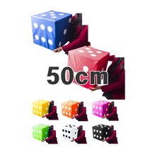 윌앤펀대박주사위 대형주사위 40cm 이벤트주사위 이미지주사위 스펀지주사위 체육대회 운동회용품 게임도구 대형주사위주문제작, 빨강(도트)