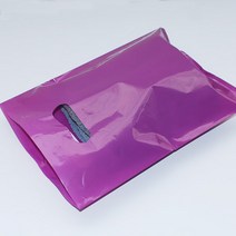 비닐쇼핑백 링쇼핑백 칼라무지, 보라, 50PAGE