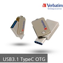 버바팀 OTG Type-C USB 3.1 메모리 최대 110MB/s, 32GB