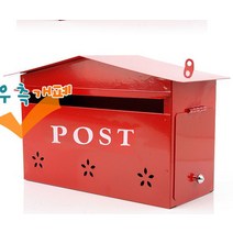 다가구 우체통 우편함, 적색/우측문