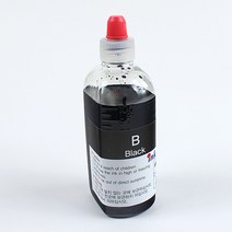 [모아넷] 무한잉크공급기 잉크충전용 보충잉크, 삼성/HP/2카트리지용 검정100ml