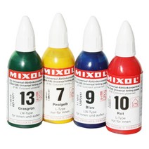 믹솔 다용도 조색제 20ml, 27 True-Red, 1개