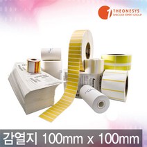감열지라벨 10cm*10cm 식품라벨 의류라벨 상품라벨, 단품, 단품