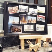 더블베이스 인테리어 사진 자석보드 + ND자석 20개, 40*60cm