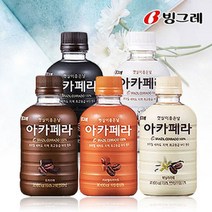 빙그레 아카페라 모카라떼, 240ml, 20개