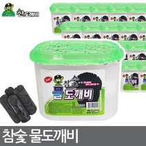 산도깨비 참숯 물도깨비 제습제, 1박스, 8개