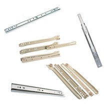 철부자 서랍레일 백색레일 2단레일 3단레일 광폭레일, 3단레일 (일반형) 35폭 250mm (2개 1조)