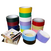 문구조아 제본테이프 25mm 35mm 50mm 테이프, $V9D_35mm*10M/빨강, -