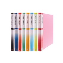 드림오피스 도리미 클리어화일 40매 클리어 파일, 녹색, 1개
