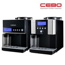 세보 전자동 에스프레소 커피머신 가정용 업소용, 세보 일반형 커피머신 YCC-50B_블랙