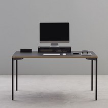 [데스커 본사] 베이직 데스크(1400x600) 사무용책상, 상판-화이트/다리-화이트