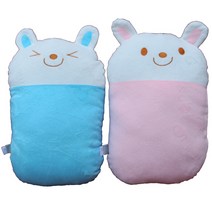 월드도매 미소토끼 낮잠쿠션 인형쿠션/수면쿠션, 216미소토끼 낮잠쿠션-블루