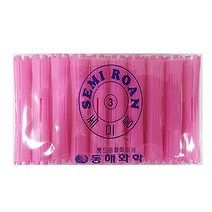 삼화미공 세미롱 파마 롯드 파마재료, 3호, 10개입, 10개