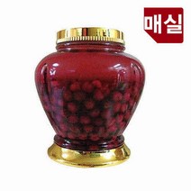 용천자연유리 담금주병 매실 8리터, 1개