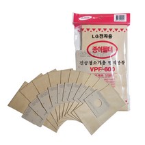 진공청소기 먼지봉투 LG전자용 VPF-600, 1개