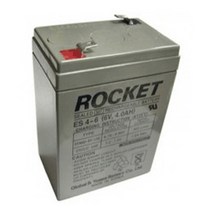 야야 전동차 배터리 6V4 Ah 6V4Ah 로케트배터리, 단품