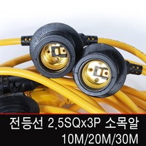 신광전기 전등선1.5SQx3C/소모갈/30M/연등선, [램프] 삼파장램프 55W(E26)