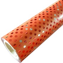 진영포장지 트윙클 비닐 포장지롤 소, 적색, 1롤