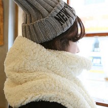 엔비 여성용 공블리 목도리