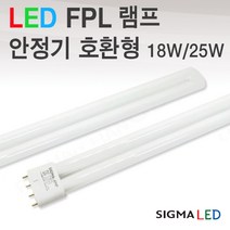 시그마램프 LED 보안등/30W/40W/55W/75W, LED 전구, [선택 17-01] LED FPL램프 18W(주광색)