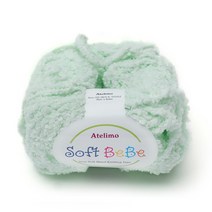 나은몰 소프트베베 6볼 DIY세트 목도리 털실 넥워머 뜨개질하는방법 무료도안, 낱볼 02 베이비 민트