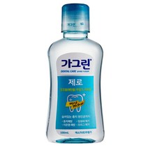 가그린 제로 구강청결제, 100ml, 20개