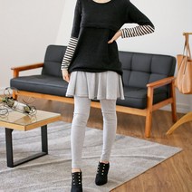 마더라이크 도톰슈가치마레깅스- 빅사이즈 임부복 겨울 레깅스