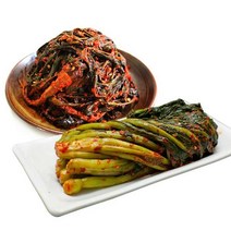 여수돌산갓영농조합 돌산갓김치 고들빼기김치 세트, 1세트, 돌산갓김치 2kg   고들빼기김치 1kg