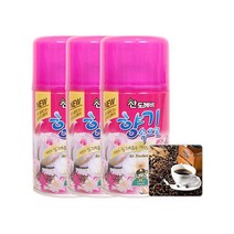 산도깨비 향기속으로 리필용 방향제 커피향, 300ml, 3개