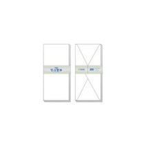 이화 명진 홍익 화신) 장교봉투 (제조사랜덤) 일반/편지지 봉투, 소(185*95MM), 백색