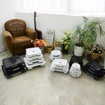 심폼 서랍식 화분 물받침대, 보급형타원형 화이트, 1개