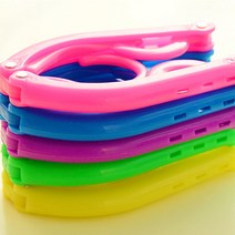 (3개set) 매직 접이식 2단 옷걸이 행거 자바라 논슬립, 랜덤, 3개