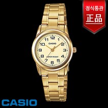 CASIO 카시오 여성용 메탈시계 LTP-V001G-9B