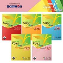 플라잉칼라A4 250매 | 23 |, 빨강색, A4