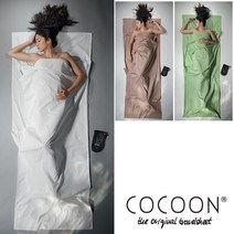 [COCOON] 코쿤 여행용 초경량 오가닉 코튼 라이너 (CT-O), 포레스트쉐이드, 1개