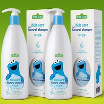 세서미스트리트 키즈케어 2in1 내추럴 샴푸, 380ml, 1개