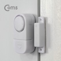 컴스 도어벨 도어알람 도어스타퍼 무선알림, 도어 알람 (90dB 경고음) psA1611, 1set, 1개