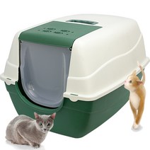 엠펫 초대형 고양이 화장실 CAT-L16 - 그린