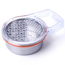 토탈하우스 카네이션 스텐락 손잡이 스텐레스 스틸 이유식 강판, 카네이션-이유식강판(중)-원형(270ml)-2400, 1개