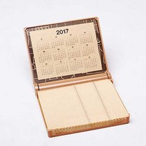 플라스틱 메모함 B (0-3), 브라운, 100매