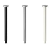 이케아 OLOV 높이조절 책상다리, 블랙_902.643.03