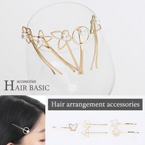 kirakirashop 다각형 진주 머리핀
