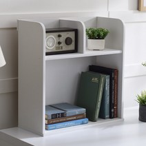 [홈퍼니] 심플 48cm 2단 A 책꽂이, 화이트