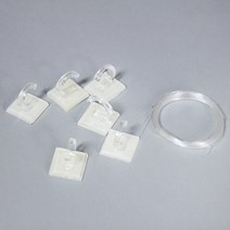 e베이비랜드 백일상 페이퍼 9종 세트_셀프백일상 패키지 100일상차림, 90_낚시줄+고리마운트6P