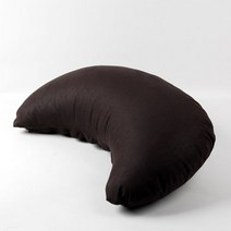 navelcushion 신개념 배꼽쿠션 HUG, 바나나쿠션 다크브라운