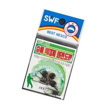 오기몰 찌낚시채비 슈퍼 막대찌 회전도래, 1팩